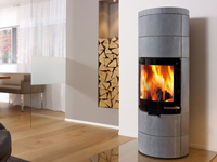 Kaminofen Skantherm Milano Stein